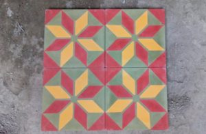 Piso Modelo Estrela com Círculo